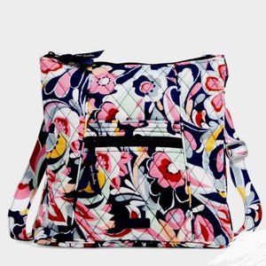 NWT $85 Vera Bradley Hipster Crossbody Purse Bag Mod Paisley Pattern